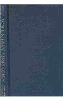 Voluntary Simplicity: Responding to Consumer Culture book cover