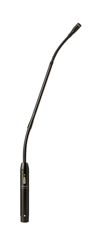 Shure Microflex MX412S/C Cardioid Microphone, 12" Gooseneck