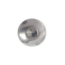 3/8"-16 x 4-1/2" Button Head Socket Cap Screw, Allen Socket Drive, 18-8 Stainless Steel, Full Thread - Quantity 10 - by Fastener Depot, LLC