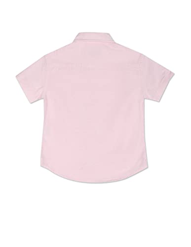 Image of U.S. Polo ASSN. Kids Half Sleeve Shirt for Boys - 100% Cotton, Spread Collar, Casual Shirt for Boys, Smart Everyday Wear