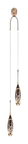 Suspension LED cuisine et entrée, grand lustre de plafond pour couloir et escalier