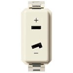Enchufe polarizado 2P 6A 24V (SELV) para enchufe 01099