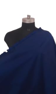 Siya's Decor Unstitched Taffeta Silk Fabric | Width 56 Inch | for Party Gowns, Corsets, Jackets, Skirts, Blouses, Coats and Curtains etc. 1 Mtr, Navy Blue.-image-48