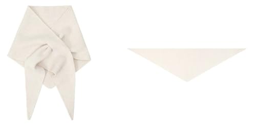 Knitted Pashmina Triangular Scarf Fall Winter Woman’s Solid Color Wool Shawl Wrap Knotted Sweater Cardigan With Hole2