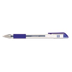 Bolígrafo de Gel UNV39511 Azul, Medio, Pack x3