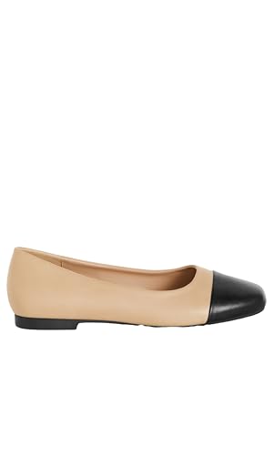 City Chic Women's Flat - Wide Fit Ebony Ballet - Main Image