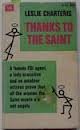 Paperback Thanks to the Saint Book