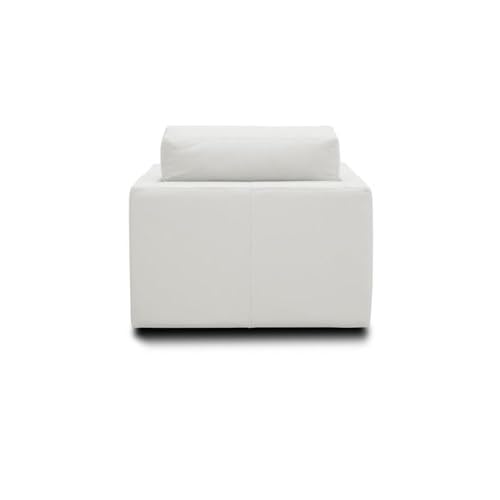 Sillón Plegable Blanco Cuero miniatura 5