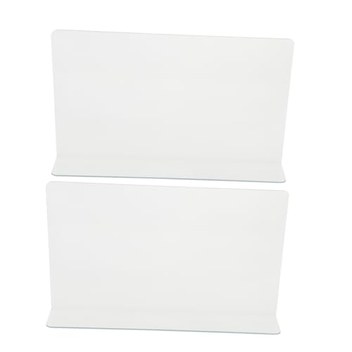 Luxshiny 2pcs Shower Splash Guard: Transparent Water Guard for Tub Corners - Bathroom Splashing Protector for Prevent Water Splash