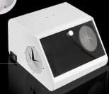 Miniatura 5 de Bafle de vidrio templado de laboratorio dental de alta resistencia LED colector de polvo de vacío caja extractor de vacío con 2 filtros