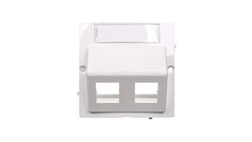 Kontakt-Simon BMGKS2P/11 Socket White Plastic IP20, 67 mm 30.5 mm 67 mm