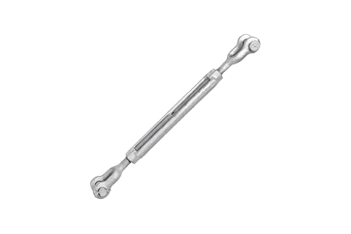 TB001IM07 Tensor de Quijada en Acero Galvanizado Forjado, Capacidad 10000 lbs, 1 pulgada de rosca x 12 pulgadas de ajuste, 26-5/8 pulgadas de longitud miniatura 3