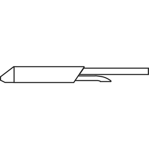 Image of Metcal STDC-107 Series STDC Hand Desolder Cartridge for Most Standard Applications, 775F Maximum Tip Temperature, Standard Type, 2.41mm Inside Diameter, 3.18mm Outside Diameter, 9.14mm Tip Length