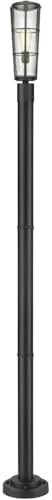 Z-Lite 1 Light Outdoor Post Mounted Fixture 591PHB-567P-BK