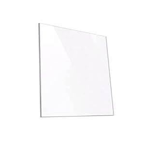Clear Acrylic Sheet, 7.8X11.8Inch, 1/2 / 3Mm Dik, Cast Square Acrylic Board Voor LED Light Sign DIY Display Projects…