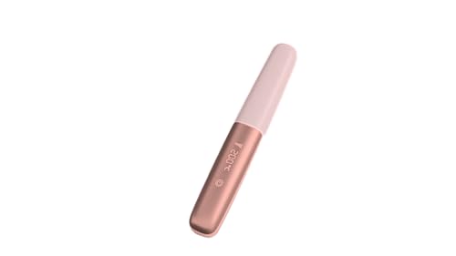 Cepillo alisador de cabello inalámbrico portátil negro miniatura 1