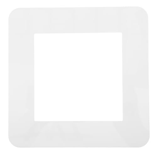 Ipetboom Cubierta Protectora Para Interruptor De Luz Blanca De AcríLico Placa Decorativa Para Pared Protector Sin Tornillos FáCil De Instalar Resistente a Rayones Para Uso En Hogar