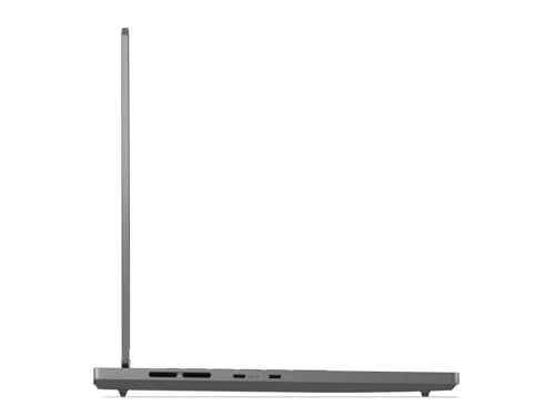 Image of Lenovo Legion Slim 5 Gen 8 AMD 14 inch inch Laptop (2023 Model) - AMD Ryzen 7 7840HS 8-Core, NVIDIA GeForce RTX 4060, 16GB RAM, 512 GB M.2 NVMe SSD, 14.5 inch inch 2.8K OLED 400-Nits, Windows 11 Home, Storm Grey