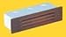 Corona Lighting CL-367-BK 36W Low Voltage Rectangular Louvered Recessed Slip Step Light, Black - 8" x 3" x 2"