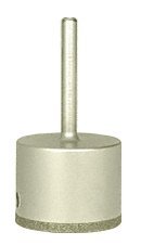 C.R. LAURENCE EDD118 CRL 1-1/8" Standard Plated Diamond Drill