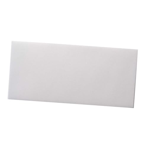 Sobres blancos de papel kraft de 165 x 100 mm biodegradables reutilizables 6