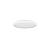 EGLO LED Büro-Deckenleuchte Testara-E, Ø 30 cm, 2600 Lumen, weiße Deckenlampe Küche, Aufbauleuchte rund, Lampe Decke neutralweiß