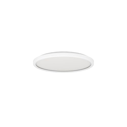 Eglo LED lámpara de techo Testara-E, Ø 30 cm, 2600 lúmenes, iluminación blanca para cocina, luz redonda, foco neutra