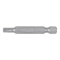 Embout De Vissage TORX Percé 27 - KS Tools 911.2791 - Entraînement 6,35 Mm, Longueur 50 Mm - Acier Trempé
