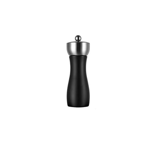 ADERFETBI Molinillo Pimienta Molinillo de Pimienta Manual Acero Inoxidable, Molinillo cerámica Ajustable for Cocina, Especias, Sal y Pimentero(6inch)