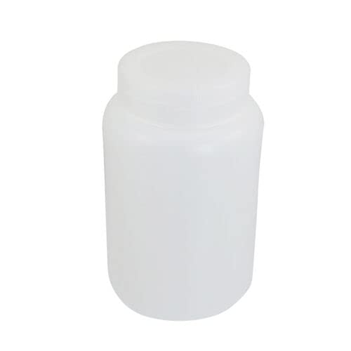 Tool parts 2000ml White Plastic Graduated Laboratory Chemical Bottle