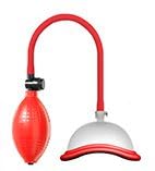 Vaginapumpe mit Pumpball - Hand Muschipumpe Frauen Sexspielzeug Schamlippen Sauger mit Vakuum Klitoris Saugen Pussy-Pumpe Klitorispumpe