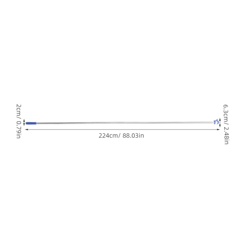 Poteau de poussée-traction télescopique 2,24 m à six sections pour commande de store - 3