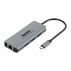 Docking Station USB-C Hamlet optimiza tu teletrabajo con carga PD 85W y USB