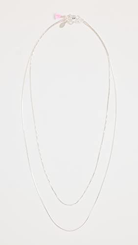 SHASHI Women's Silver Line Necklace2