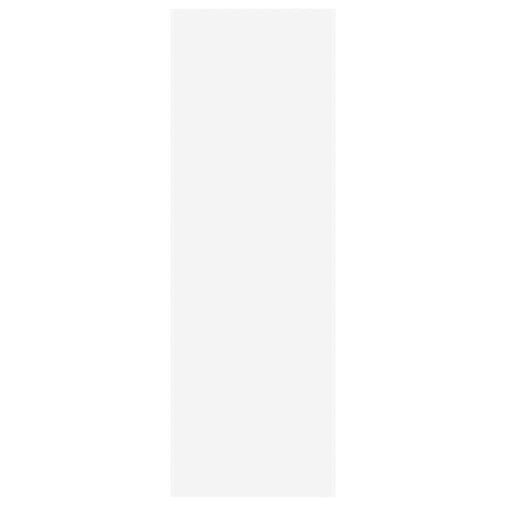 vidaXL Mueble para TV Colgante Soporte Armario Aparador Estante Salón Sala de Estar Decoración Entretenimiento de Contrachapada Blanco 30,5x30x90 cm