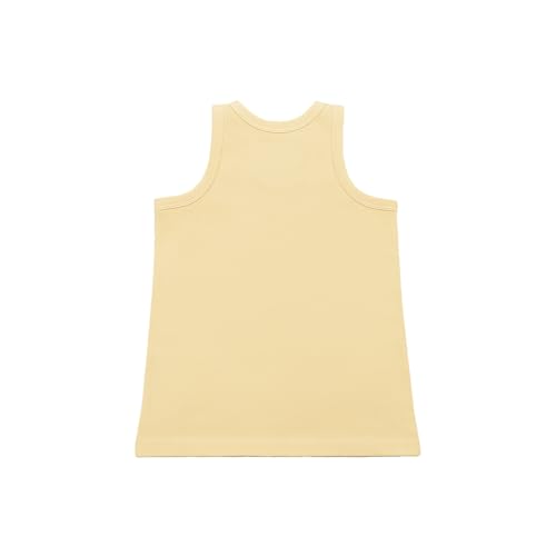 Image of Kidbea 100% Organic Soft Cotton Muslin Sleeveless Jhabla for Baby Boys | Regular Fit Vest for Infant Summerwear Set I GOTS Certified