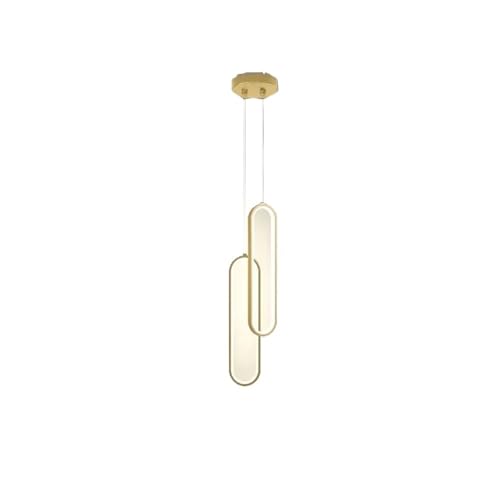 Suspension minimaliste nordique gold luminaire de table salle à manger