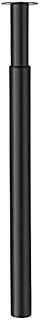 Youyijia Adjustment Table Leg 710-1100mm Height Breakfast Bar Legs Worktop Desk Round Tube Table Leg Support Furniture Table Leg (Black)