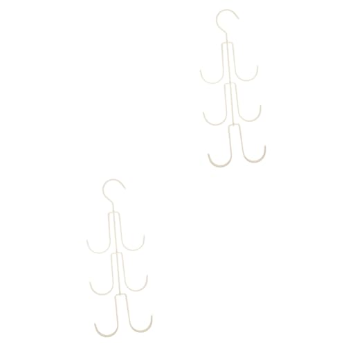 ABOOFAN 2pcs Handbag Bag Hanging Hook Iron Purse Organizer Save Space in Your Closet