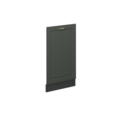 Vicco Geschirrspülblende Fame-Line, Grün-Gold Landhaus, 45 cm ohne Arbeitsplatte, zur Kombination mit weiteren Modulen der Fame-Line Serie