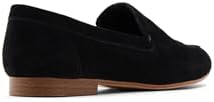 ALDO Women's Joeya Slip-On Loafer, Black Suede, 7 | Image 2