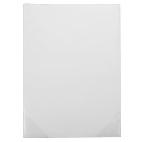 BUTIFULSIC 透明クリアファイルフォルダー マグネット付きファイルプロテクター 書類収納用 多機能オフィス用ドキュメント保護ケース 巡検記