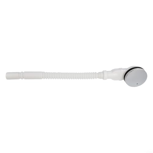 Siphon de douche rond 90 mm en ABS blanc pour bonde de receveur