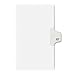 Kleer-Fax 90000 Series Numerical Side Tab Index Divider,Printed 67 - 25 Tab(s)/Set - 8.5" x 11" - 25