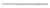 Carrara White Italian (Bianco Carrara) Marble 1/2 X 12 Pencil Liner Trim Molding (50, Honed)