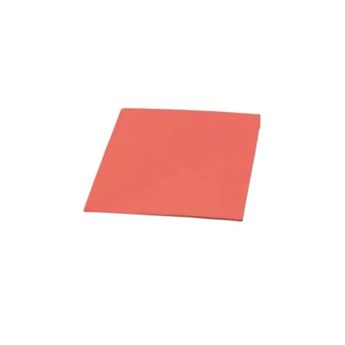 Yjqhody Expandierende Silikonplatte, Rot, 500x500mm