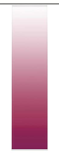 Home fashion 86508-731 Madrid Rideaux Coulissant Fuchsia 245 x 60 cm