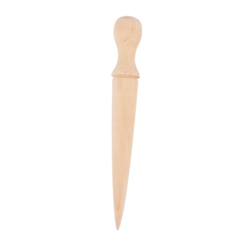 Herramienta de jardín Sow Dibbler de madera para bulbos y semillas miniatura 1