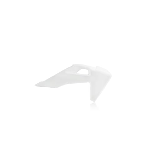 Spoiler radiateur Husqvarna TC FC 19 blanc ouïe plastique moto