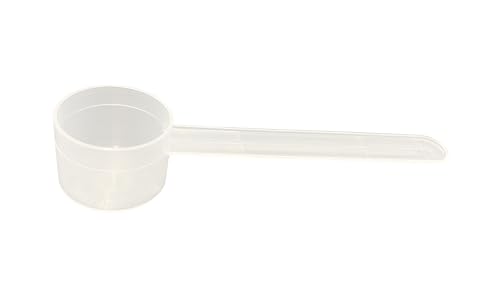 Image of 13 mL (13 CC) Long Handle Plastic Measuring Spoon for Coffee, Protein Powder, Pet Food, Spices, Grains, Dry Goods - Food-Grade BPA-Free (Pack of 25)